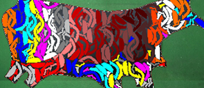 Intelligent nesting system for Irregular materials. (Optional)